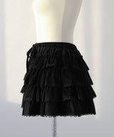 ティアードフリルミニスカート