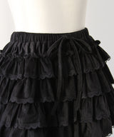 ティアードフリルミニスカート