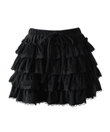 ティアードフリルミニスカート