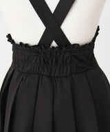 【予約　3/30発送】サス付きフリルレースアッププリーツスカート【SD】