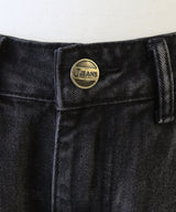 【予約　3/23発送】グランジ系ワイドバギーバルーンバレルデニムパンツ