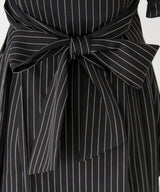 【予約　5/1発送】十字架チェーンチョーカー風レースアップ半袖ワンピース【SD】