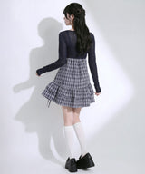 【予約　5/1発送】アンサンブルドロストミニワンピース【SD】