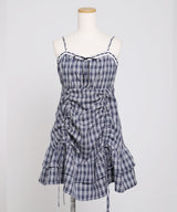 【予約　5/1発送】アンサンブルドロストミニワンピース【SD】