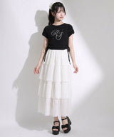 【予約　5/1発送】5WAYシアーボレロセットティアードロングキャミワンピース【SD】