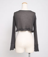 【予約　5/1発送】5WAYシアーボレロセットティアードロングキャミワンピース【SD】