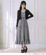 【予約　5/1発送】マルチWAYリボンロングキャミワンピース【SD】