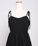 【予約　5/1発送】マルチWAYリボンロングキャミワンピース【SD】