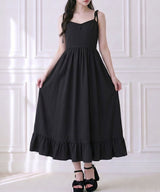 【予約　5/1発送】マルチWAYリボンロングキャミワンピース【SD】