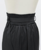 【予約　5/1発送】【4L-6L】スリット入りアシメフリルマーメイドスカート【SD】