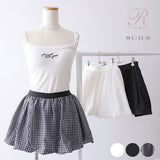 【予約　3/30発送】シンプルバルーンミニスカート【SD】