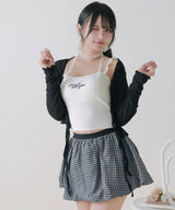 【予約　3/30発送】シンプルバルーンミニスカート【SD】