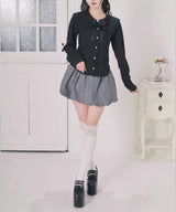 【予約　3/30発送】シンプルバルーンミニスカート【SD】