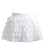 【予約　5/15発送】ミルフィーユティアードレースミニスカート【SD】