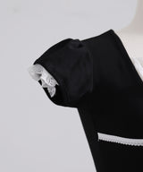 【予約　5/15発送】ヨークレースレイヤード風トップス【SD】