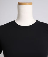 脇シャーリング半袖Tシャツ/カットソー
