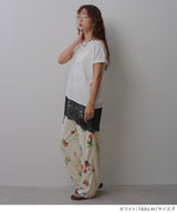 レイヤードレースTシャツ
