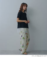 【感謝祭セール対象】レイヤードレースTシャツ