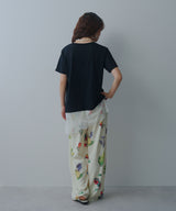 【感謝祭セール対象】レイヤードレースTシャツ