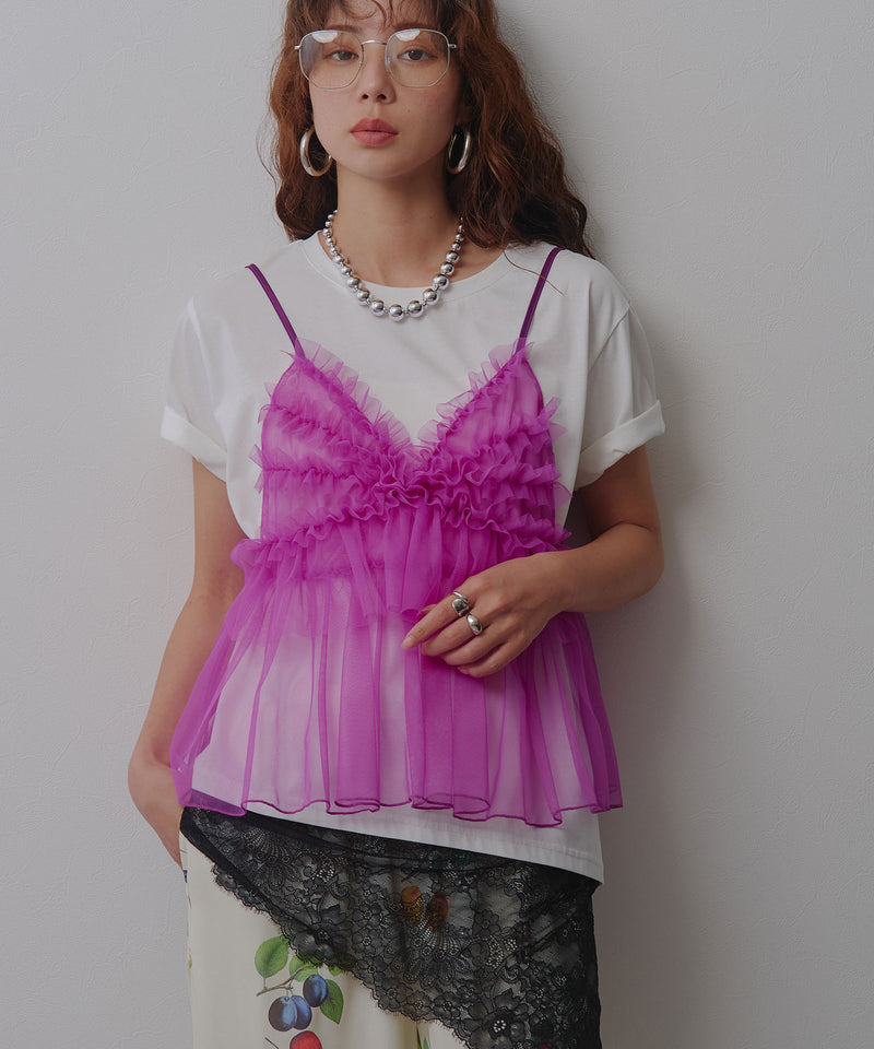9/17 11時まで限定価格】レイヤードレースTシャツ – レディース
