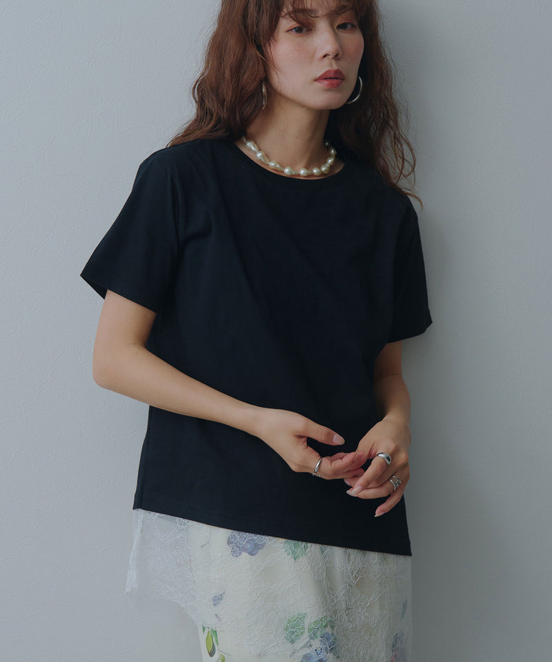 レースレイヤードシャツ 予約 6/4発送】レイヤードレースTシャツ【SD】 – レディース