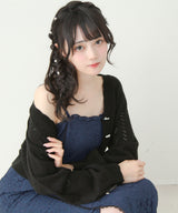 【まとめ買い対象】【予約　6/25発送】3wayボウタイリボンお嬢様レース浴衣【SD】