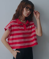 【予約　6/24発送】マルチボーダーポロTシャツ【SD】
