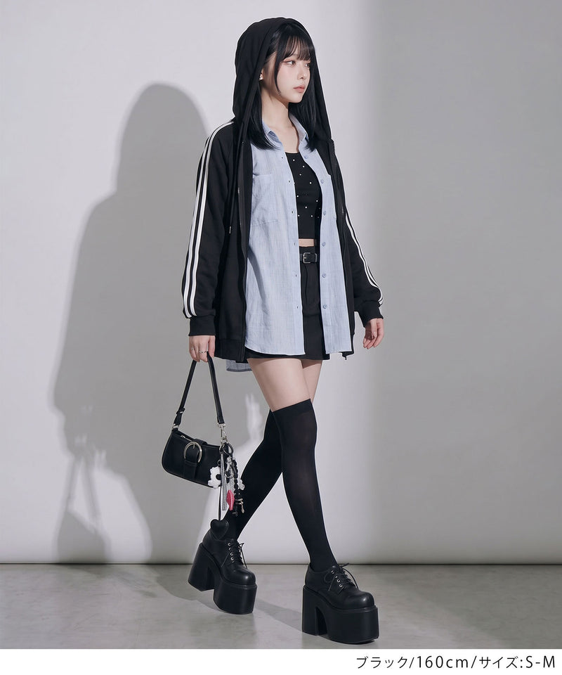 キャミワンピ×ゆるパーカーセットアップ – レディースファッション通販