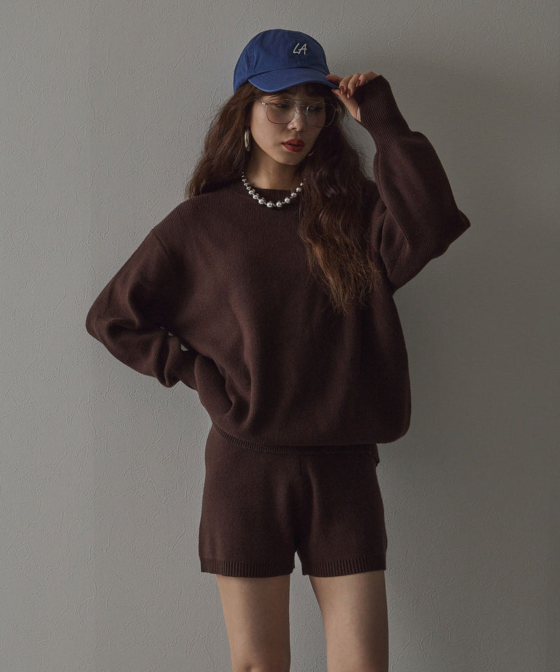 セット商品】 プルオーバーニット ショートパンツ 2点セット