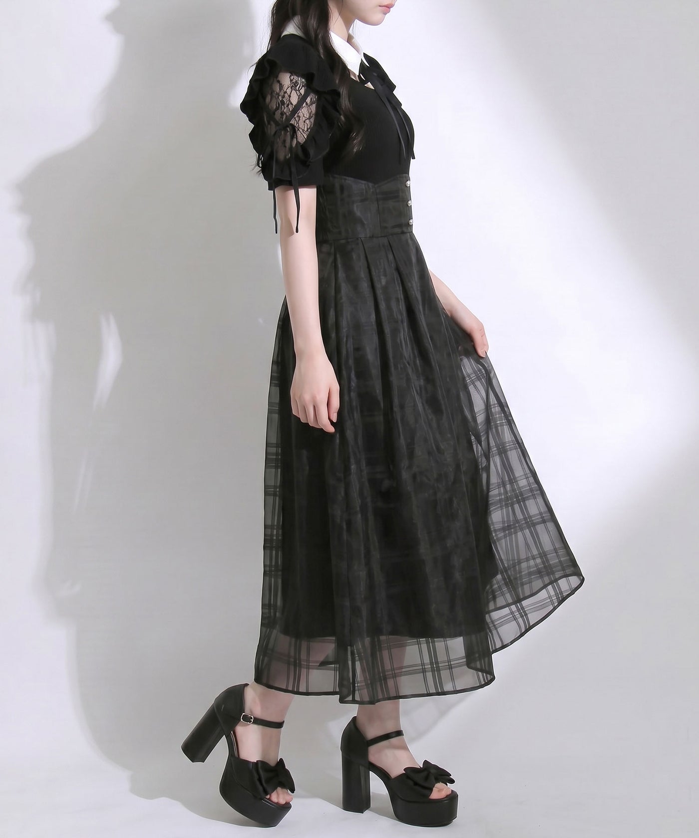 ち*こ様 Christian Dior 半袖ワンピース ブラック DIOR | ドレス