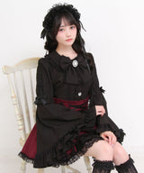 【予約　9/25発送】【本店限定】フリルはしごレース姫袖ブラウス【SD】