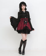 【予約　9/25発送】【本店限定】フリルはしごレース姫袖ブラウス【SD】