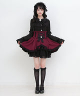 【予約　9/14発送】【本店限定】レースアッププリンセスカシュクールスカート【SD】