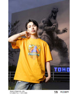 ゴジラ70周年記念 昭和シリーズシーンイラストTシャツ 1（サンセット）