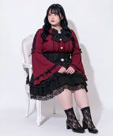 【9/22 10:59まで10％OFF】レースアッププリンセスカシュクールスカート