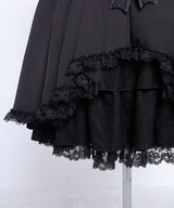 【9/22 10:59まで10％OFF】レースアッププリンセスカシュクールスカート
