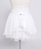【9/22 10:59まで10％OFF】レースアッププリンセスカシュクールスカート