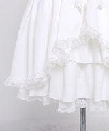 【9/22 10:59まで10％OFF】レースアッププリンセスカシュクールスカート