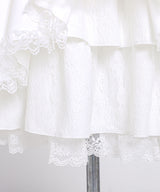 【9/22 10:59まで10％OFF】レースアッププリンセスカシュクールスカート