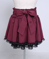 【9/22 10:59まで10％OFF】レースアッププリンセスカシュクールスカート