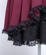 【9/22 10:59まで10％OFF】レースアッププリンセスカシュクールスカート