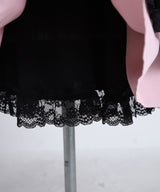 【9/22 10:59まで10％OFF】レースカシュクールフリルワンピース