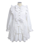 【9/22 10:59まで10％OFF】レースカシュクールフリルワンピース