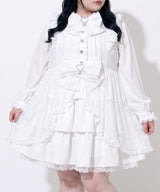 【9/22 10:59まで10％OFF】レースカシュクールフリルワンピース