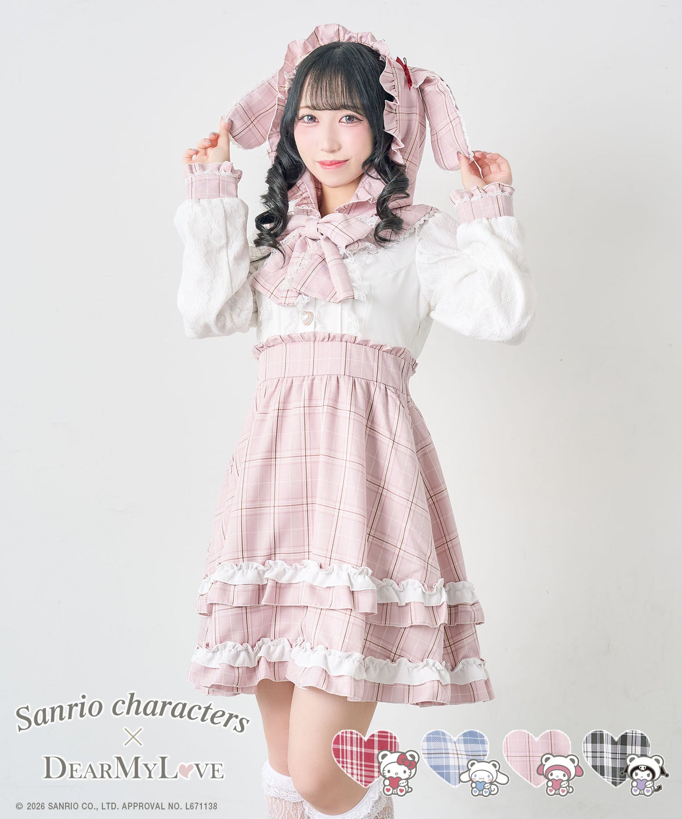 9/11 12時より発売開始】【サンリオ×DML】なりきりアイドルワンピース