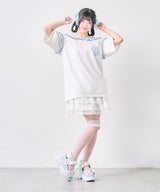 【9/11　12時より発売開始】【サンリオ×DML】なりきりセーラーTシャツワンピ【予約　9/29発送】【海外発送不可】【SD】