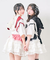 【9/11　12時より発売開始】【サンリオ×DML】なりきりティアードミニスカート【予約　9/29発送】【海外発送不可】【SD】