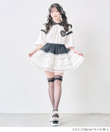 【9/11　12時より発売開始】【サンリオ×DML】なりきりティアードミニスカート【予約　9/29発送】【海外発送不可】【SD】