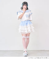 【9/11　12時より発売開始】【サンリオ×DML】なりきりティアードミニスカート【予約　9/29発送】【海外発送不可】【SD】