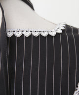 【予約　9/9発送】ヨークリボンハートレースワンピース【SD】